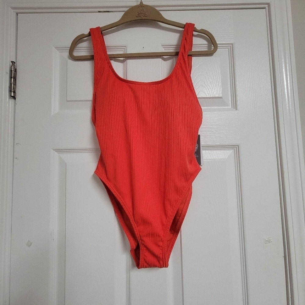 NWT Vince Camuto One Piece Swimsuit Size 12.